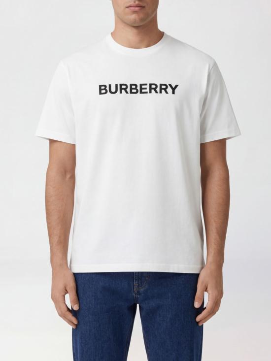 26SS 버버리 로고 반팔 티셔츠 8084234 White