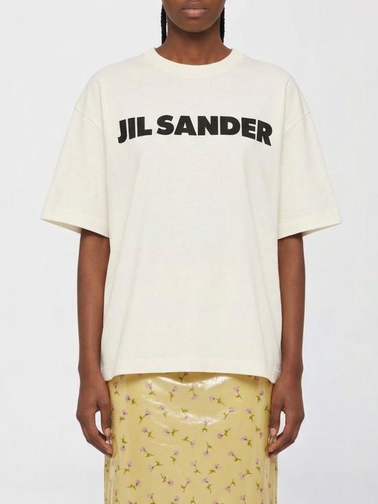 26SS 질샌더 반팔 티셔츠 J03GC0137J45148 102 Natural