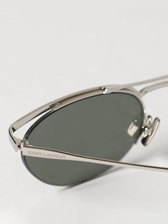 26SS 생로랑 선글라스 862854Y9969 1210 Silver - SAINT LAURENT