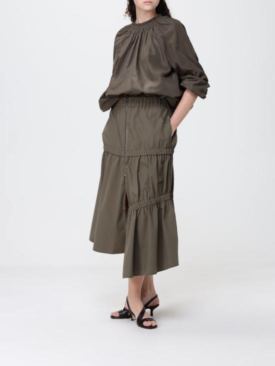 26SS 티비 롱 스커트 R125TS5036 DARK Grey - TIBI