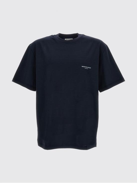 26SS 우영미 반팔 티셔츠 W261TS09 704N Blue - WOOYOUNGMI