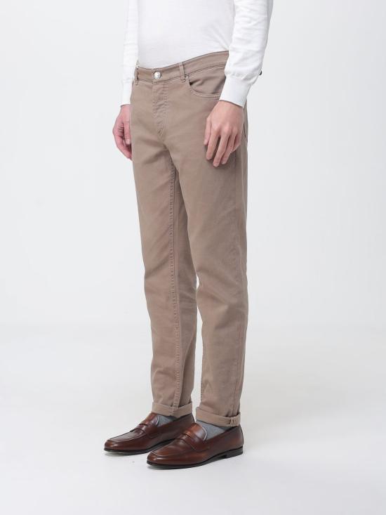 26SS 브루넬로 쿠치넬리 라이트웨이트 데님 팬츠 M277PD3210 C7502 Beige - BRUNELLO CUCINELLI