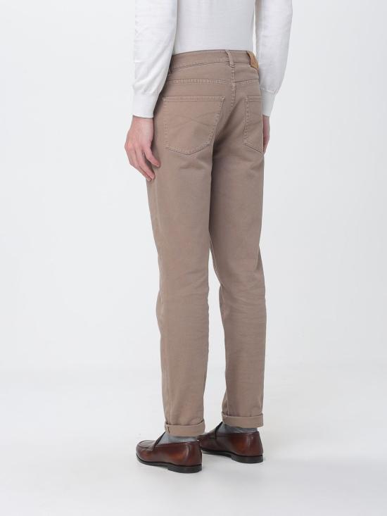 26SS 브루넬로 쿠치넬리 라이트웨이트 데님 팬츠 M277PD3210 C7502 Beige - BRUNELLO CUCINELLI