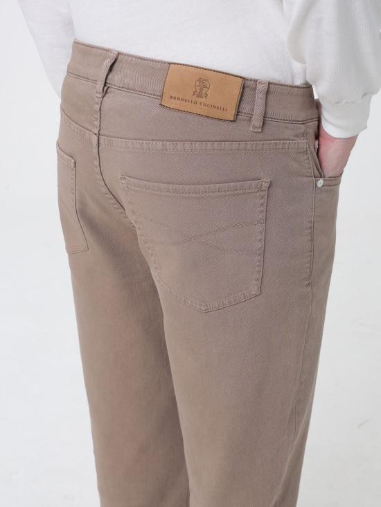 26SS 브루넬로 쿠치넬리 라이트웨이트 데님 팬츠 M277PD3210 C7502 Beige - BRUNELLO CUCINELLI