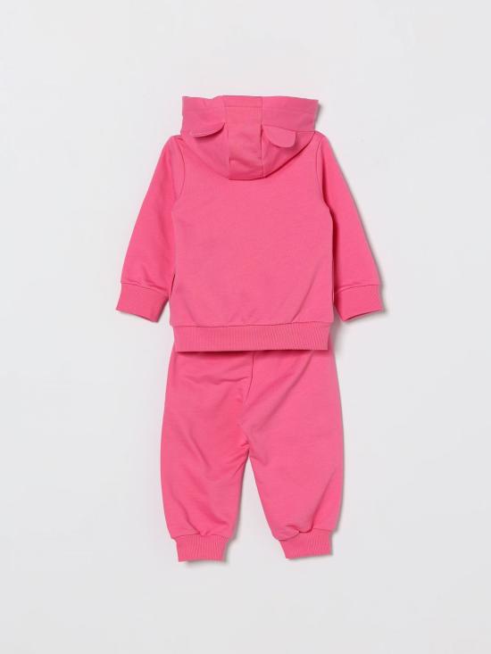 26SS [키즈] 모스키노 오버롤 MMK05DLCA19 50533 Azalea - MOSCHINO