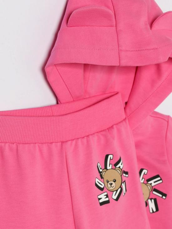 26SS [키즈] 모스키노 오버롤 MMK05DLCA19 50533 Azalea - MOSCHINO