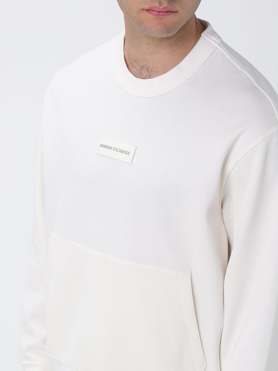 26SS 알마니 긴팔 티셔츠 XM002351AF21869 U1074 Yellow Cream - ARMANI