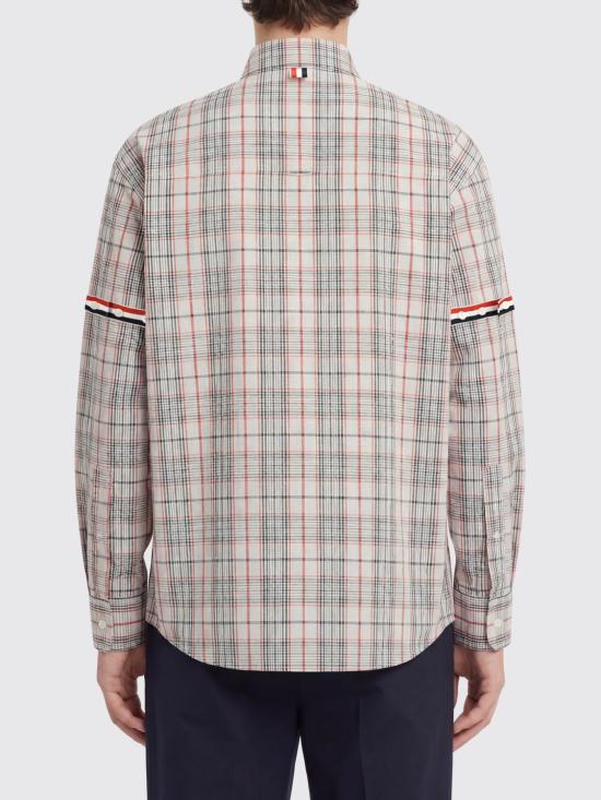 26SS 톰브라운 폴로 티셔츠 MWL430OF1098 960 White - THOM BROWNE