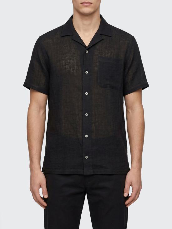 26SS 르카샤 반팔 셔츠 BOTAD00 710 Black