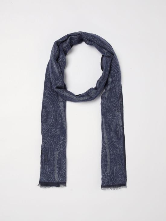 26SS 에트로 머플러/스카프 MATA0007AK318 X0883 Blue - ETRO