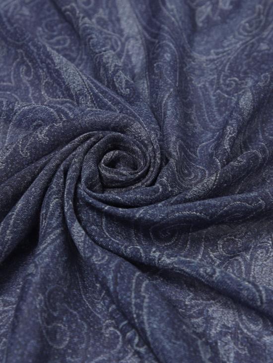 26SS 에트로 머플러/스카프 MATA0007AK318 X0883 Blue - ETRO