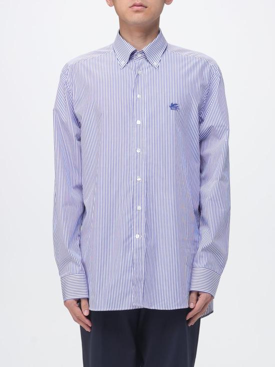 26SS 에트로 긴팔 셔츠 MRIB000499TR5B0 S8461 Blue