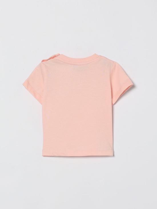 26SS [키즈] 모스키노 티셔츠 MUM04QLAA24 50209 Pink - MOSCHINO