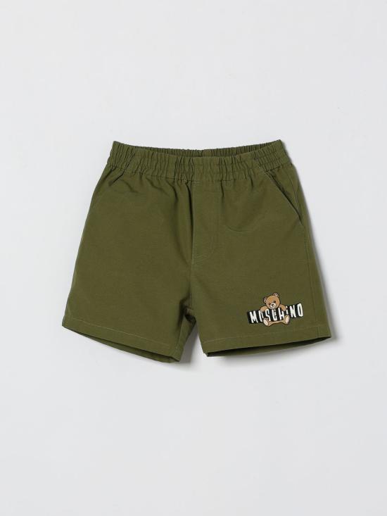 26SS [키즈] 모스키노 쇼츠/버뮤다 MUQ01NLLA14 30037 Olive
