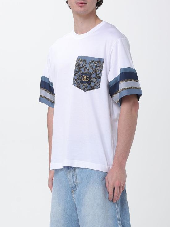 26SS 돌체앤가바나 반팔 티셔츠 G8SB2TG7PZK W0800 White - DOLCE & GABBANA