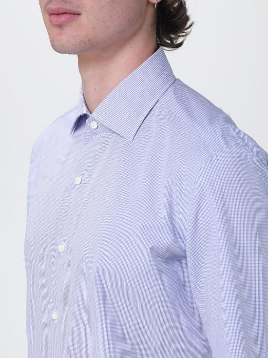 26SS 루이지 보렐리 긴팔 셔츠 PS10004 40 Gnawed Blue - LUIGI BORRELLI