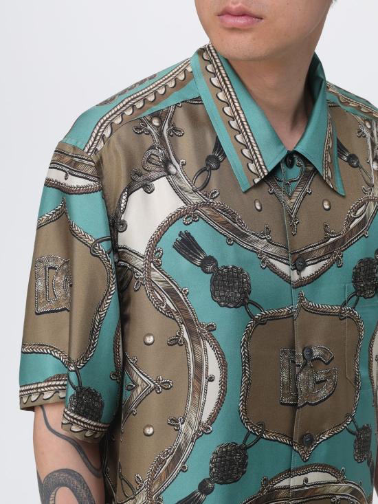 26SS 돌체앤가바나 셔츠 G5JH9THI12C HV5XH Brown - DOLCE & GABBANA