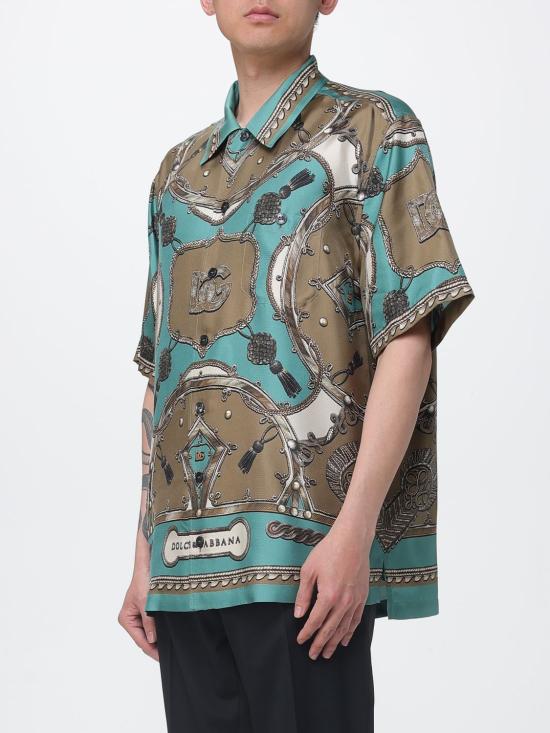 26SS 돌체앤가바나 셔츠 G5JH9THI12C HV5XH Brown - DOLCE & GABBANA