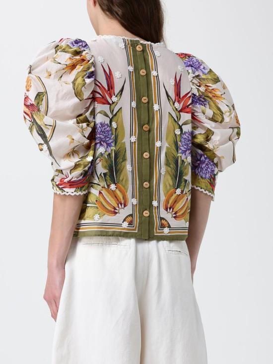 26SS 팜 리오 블라우스 359524 26100 Sand - FARM RIO