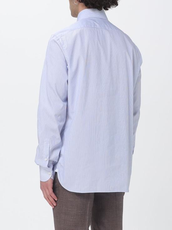 26SS 루이지 보렐리 긴팔 셔츠 SR441049 28 Gnawed Blue - LUIGI BORRELLI