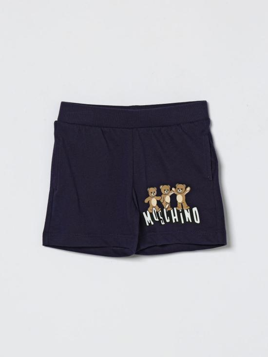 26SS [키즈] 모스키노 쇼츠/버뮤다 MUQ01ULAA17 40016 Blue