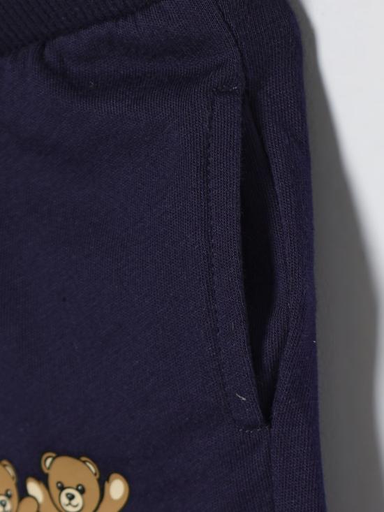 26SS [키즈] 모스키노 쇼츠/버뮤다 MUQ01ULAA17 40016 Blue - MOSCHINO