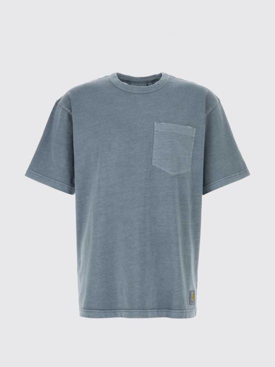 26SS 칼하트 WIP 숏슬리브 토리온 포켓 티셔츠 I035957 3GBB7 Blue - CARHARTT WIP