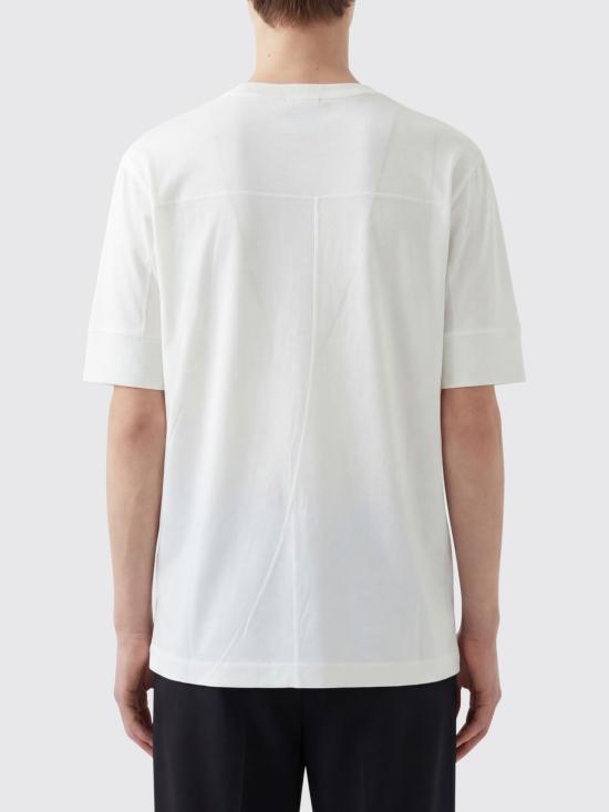 26SS 톰크롬 반팔 티셔츠 MTS942 OFF White - THOM KROM