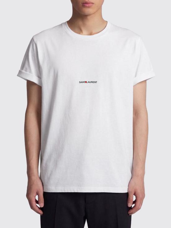 26SS 생로랑 리브 고쉬 티셔츠 464572YB2DQ 9000 White