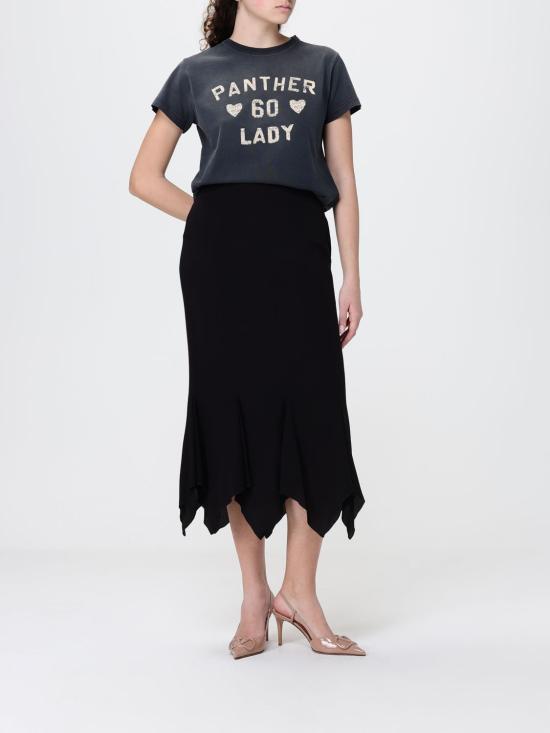 26SS 발렌티노 가라바니 롱 스커트 B0RAEV321B 0NO Black - VALENTINO GARAVANI