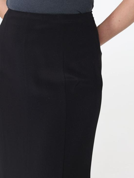 26SS 발렌티노 가라바니 롱 스커트 B0RAEV321B 0NO Black - VALENTINO GARAVANI