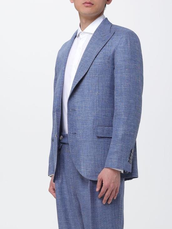 26SS 브루넬로 쿠치넬리 자켓 MZ4027BFD5 C005 Denim - BRUNELLO CUCINELLI