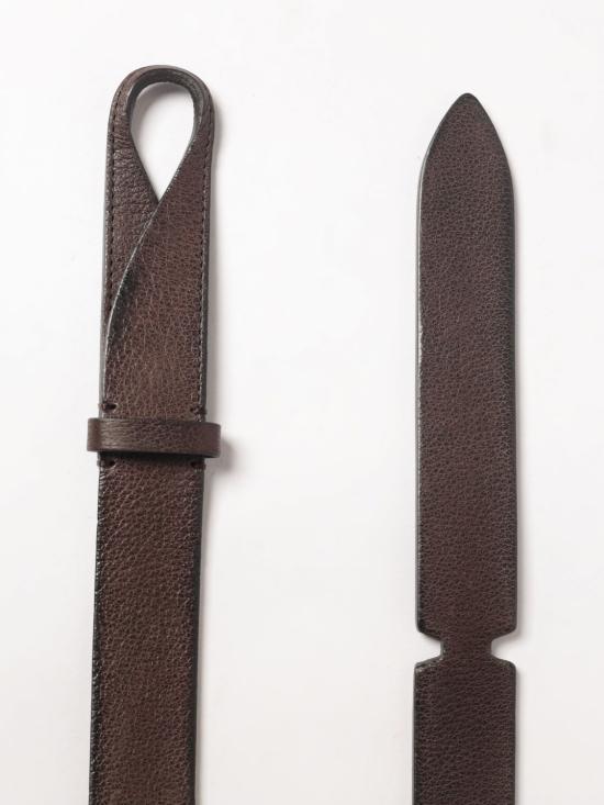 26SS 오르치아니 가죽 벨트 NB0074CHE T MORO Dark - ORCIANI