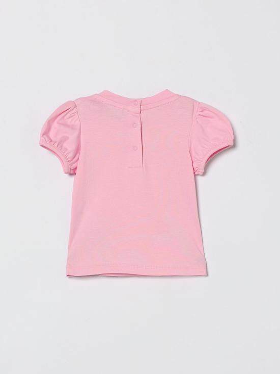 26SS [키즈] 모스키노 티셔츠 MLM02BLBA00 51473 Pink - MOSCHINO