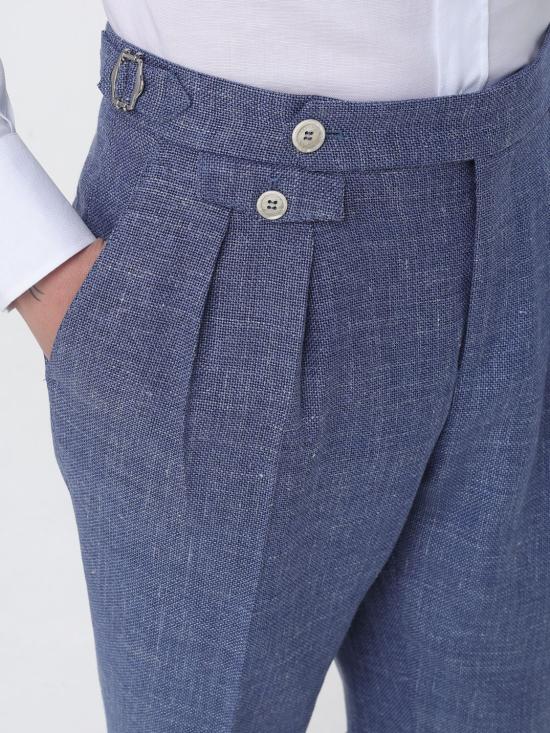 26SS 브루넬로 쿠치넬리 스트레이트 팬츠 MZ402L00M C005 Denim - BRUNELLO CUCINELLI