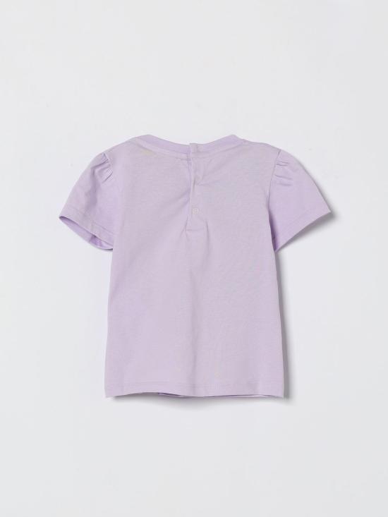 26SS [키즈] 모스키노 티셔츠 MDM03NLAA02 51683 Lilac - MOSCHINO