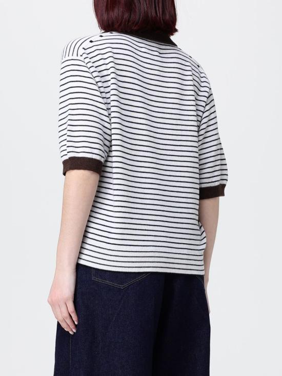 26SS 코데라 폴로 티셔츠 261021 BROWN WHITE Brown - CORDERA