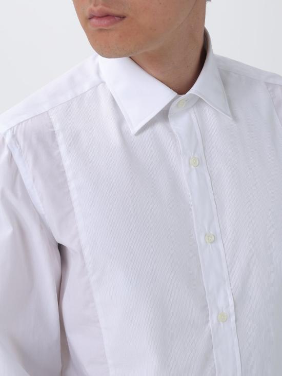 26SS 루이지 보렐리 긴팔 셔츠 SAN FERDINANDO 1 White - LUIGI BORRELLI