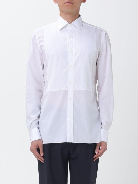 26SS 루이지 보렐리 긴팔 셔츠 SAN FERDINANDO 1 White