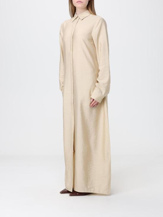 26SS 토템 롱 원피스 252WRD4489FB0368 009 Beige - TOTEME