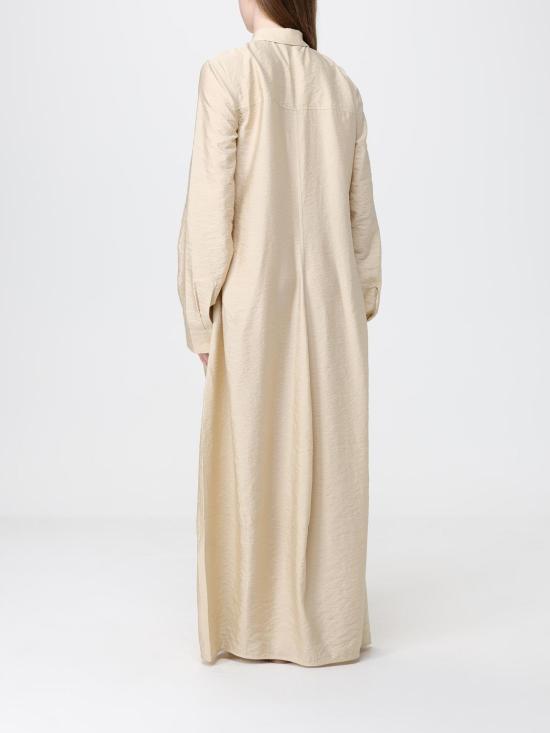 26SS 토템 롱 원피스 252WRD4489FB0368 009 Beige - TOTEME