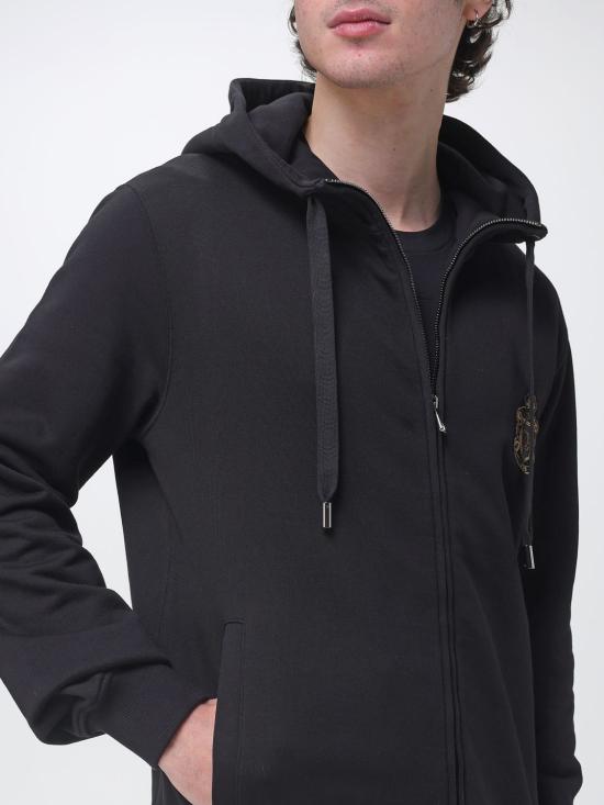 26SS 돌체앤가바나 후드 티셔츠 G9BGDZG7PZT N0000 Black - DOLCE & GABBANA