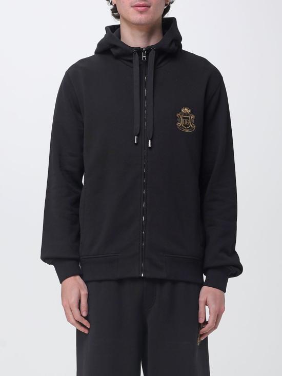 26SS 돌체앤가바나 후드 티셔츠 G9BGDZG7PZT N0000 Black