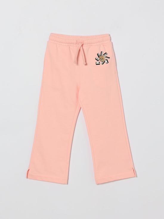 26SS [키즈] 모스키노 트레이닝/조거 팬츠 HDP06ZLCA19 50209 Pink