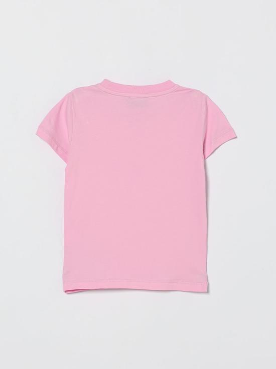 26SS [키즈] 모스키노 티셔츠 HFM06KLBA10 51473 Pink - MOSCHINO