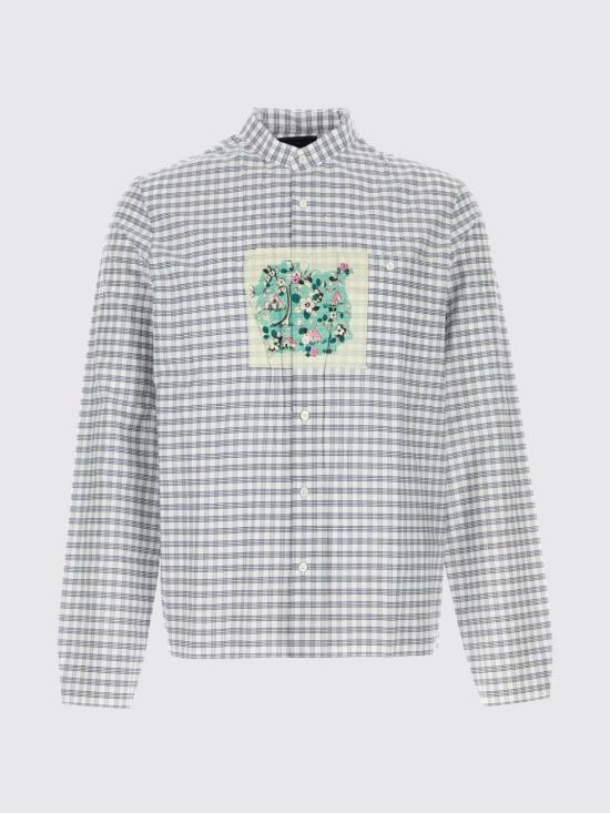 26SS 프라다 긴팔 셔츠 UCN641SWMO18WR F0008 Blue