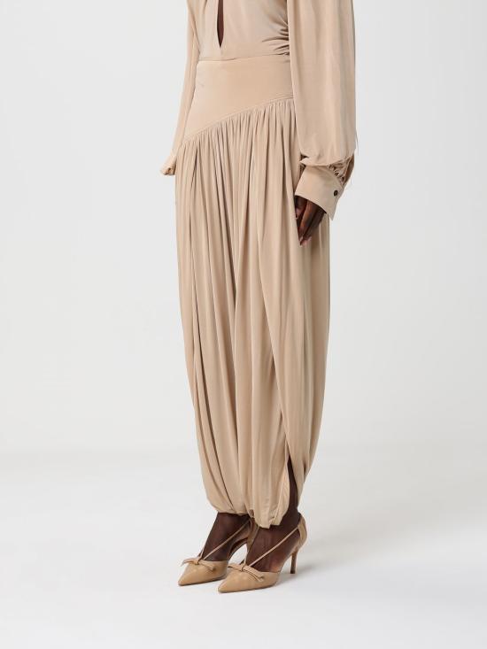 26SS 살바토레 페라가모 롱 스커트 788180 002 Beige - SALVATORE FERRAGAMO