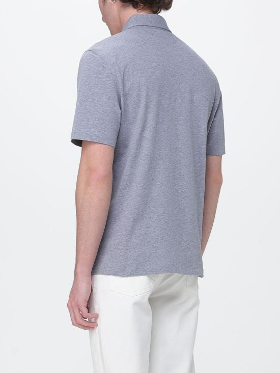 26SS 브루넬로 쿠치넬리 폴로 티셔츠 M0B133915 C8190 Grey - BRUNELLO CUCINELLI