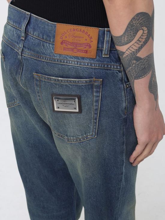 26SS 돌체앤가바나 레귤러 코튼 진 돌체앤가바나 GYJCCDG8OL5 S9001 Black - DOLCE & GABBANA