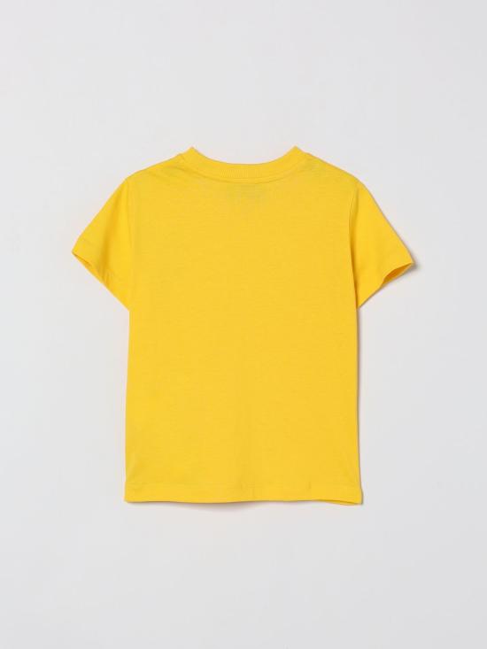 26SS [키즈] 모스키노 티셔츠 HUM05TLAA02 50577 Yellow - MOSCHINO